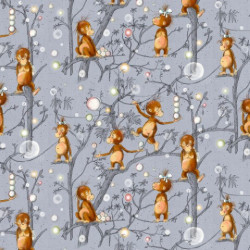 Bio Jersey Lillestoff - Affenbande